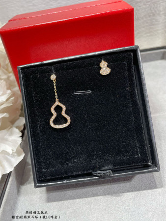 Qeelin Mandarin Duck Gourd Earrings