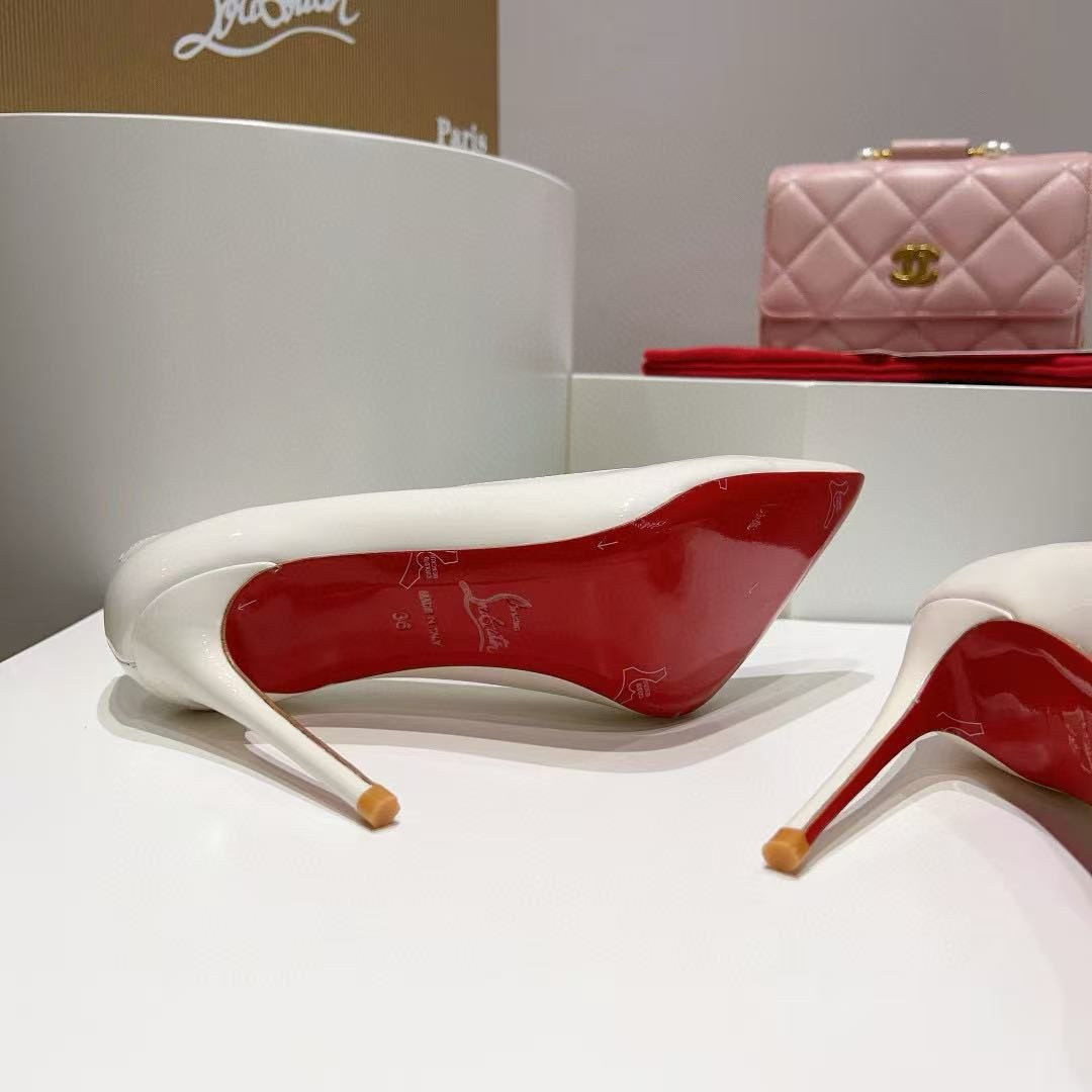 ua Ch**an louboutin hot chick 10cm heel