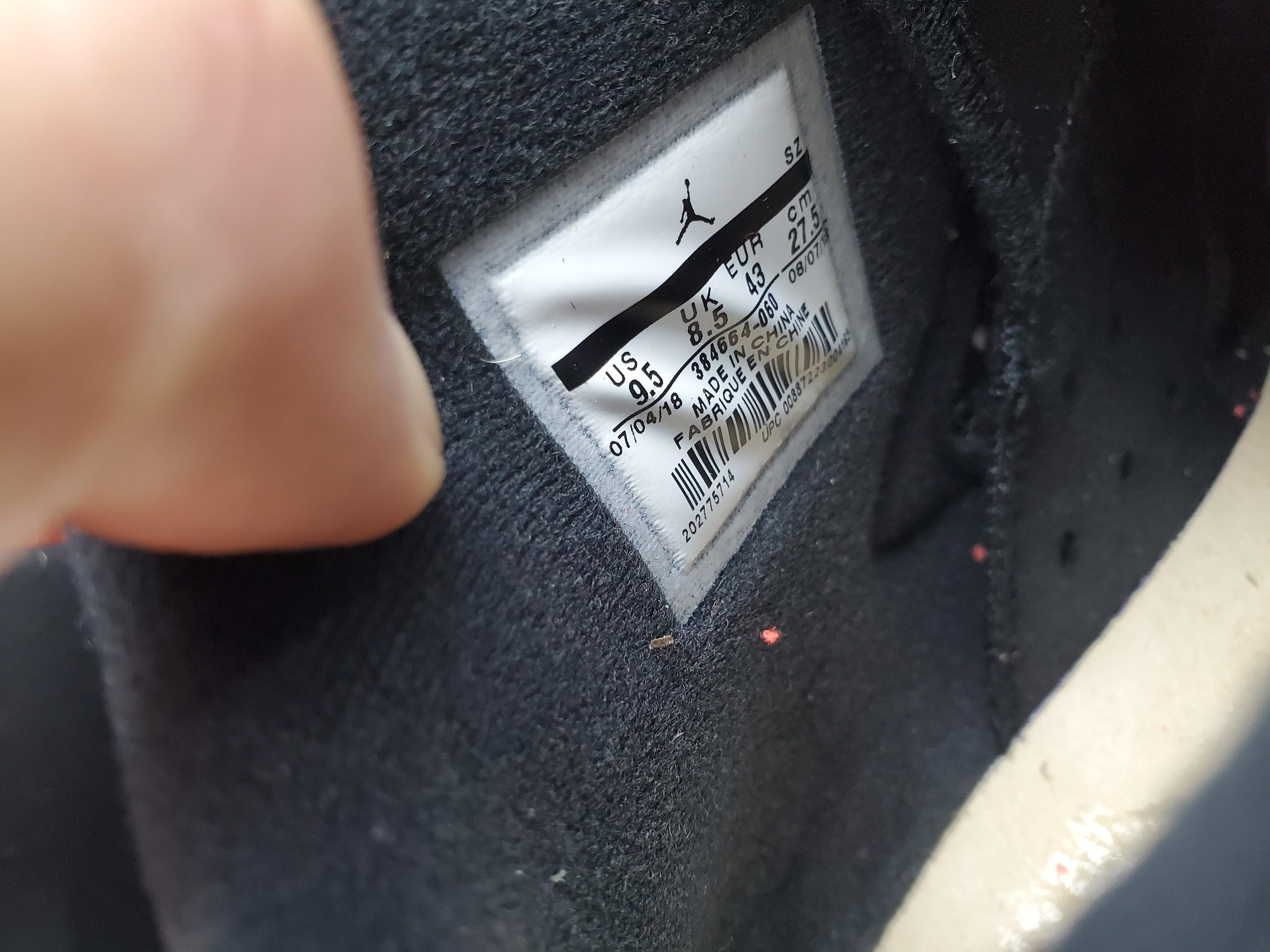 Jordan 6 Retro Black Infrared (2019)