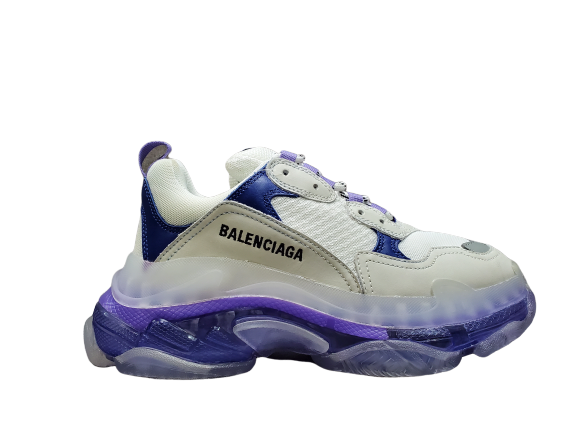 Balenciga Triple S White Purple