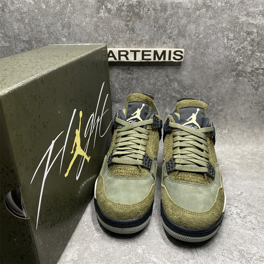 Air Jordan 4 Craft Medium Olive