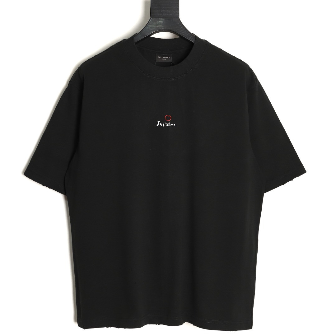 Ba*len*cia*ga 25ss short-sleeved t-shirt