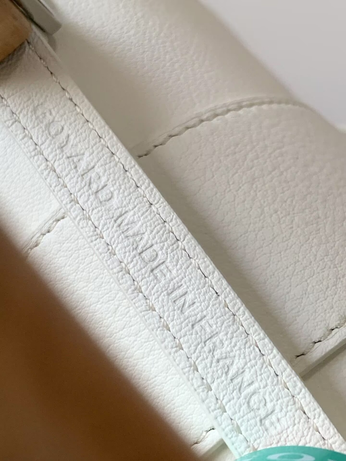 Go*ard white mini Go*ardine saigon souple 15x20x7cm