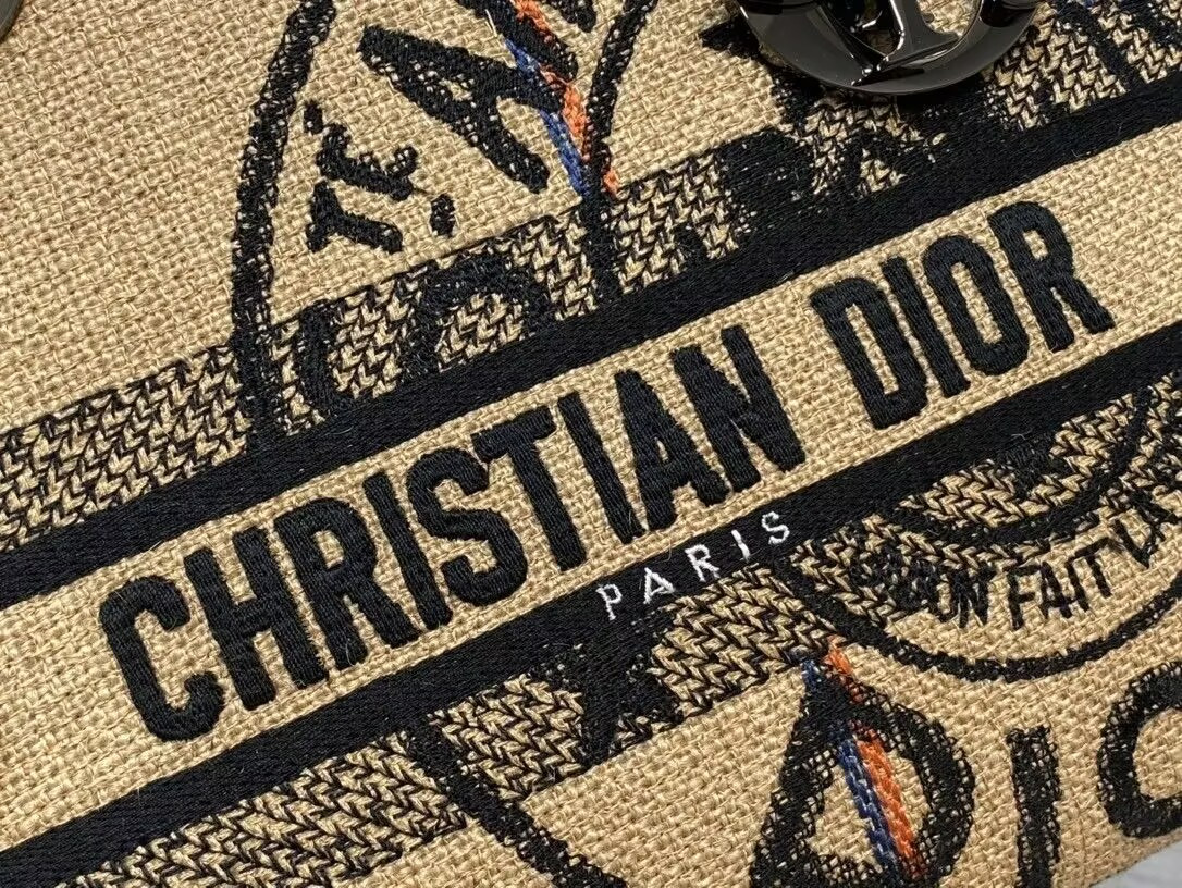 D*or medium lady d-lite bag 24x20x11cm