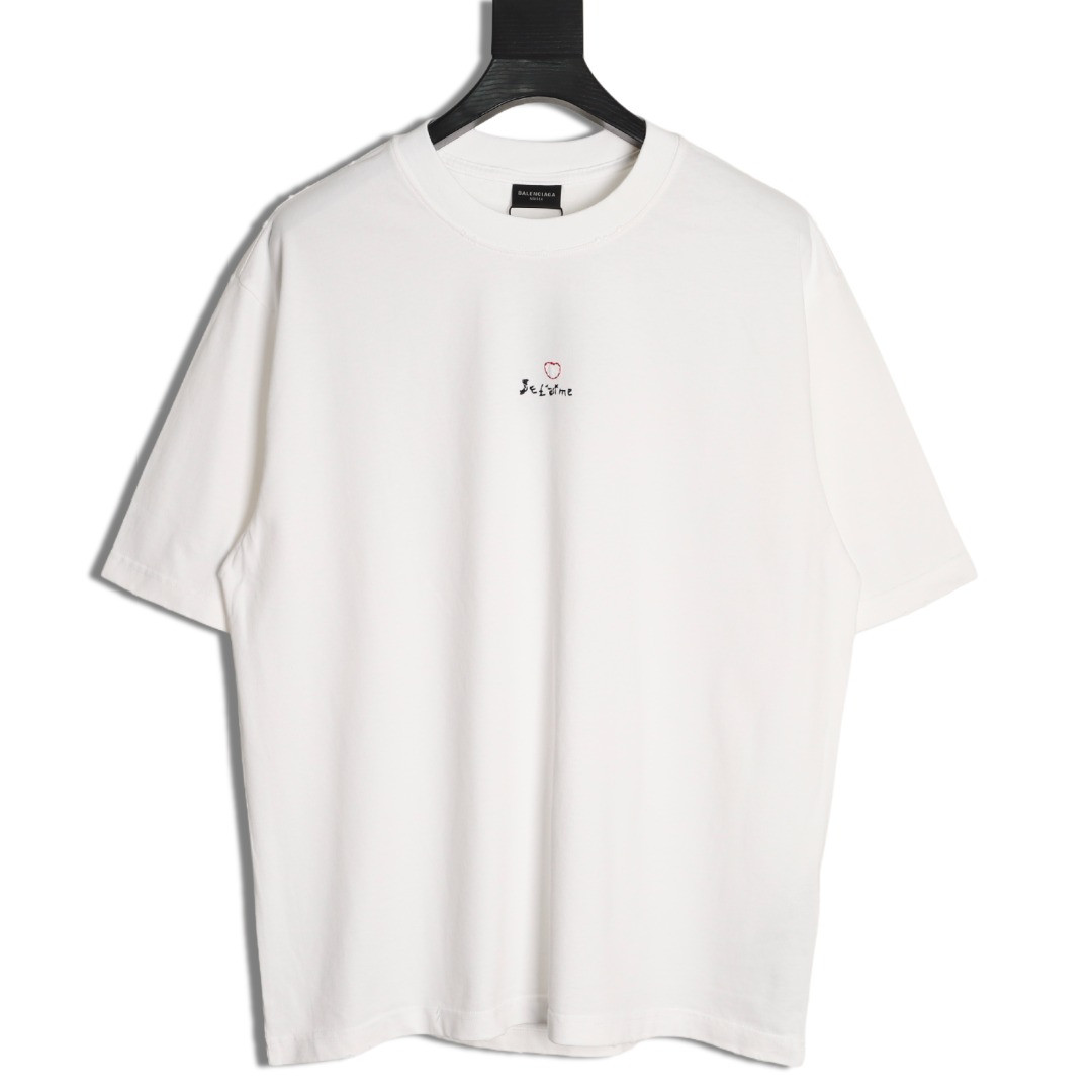 Ba*len*cia*ga 25ss short-sleeved t-shirt