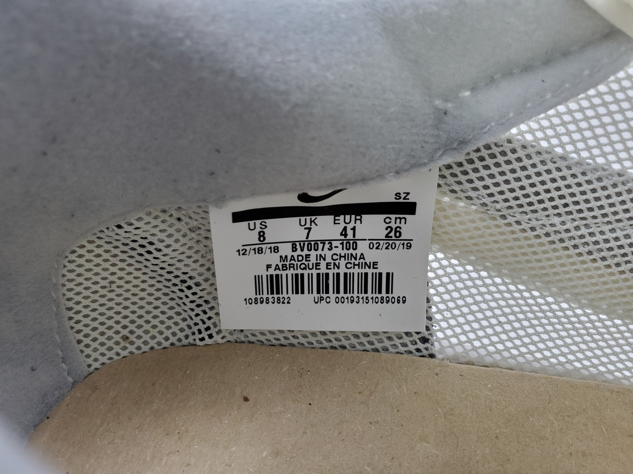 Nike LD Waffle Sacai White Grey