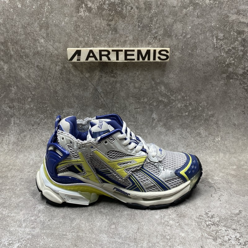 Ba*len*cia*ga panelled chunky-sole sneakers