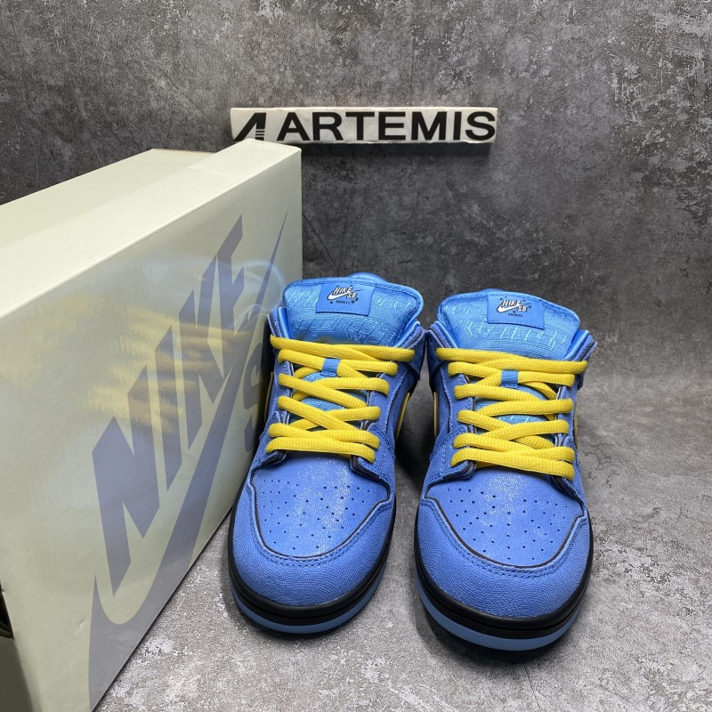 The Powerpuff Girls x Nike Dunk SB Low BLUE