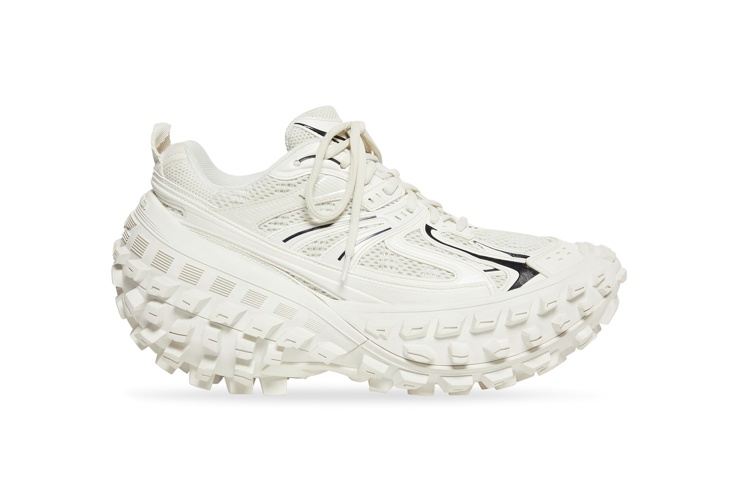 Ba*len*cia*ga defender sneaker light beige