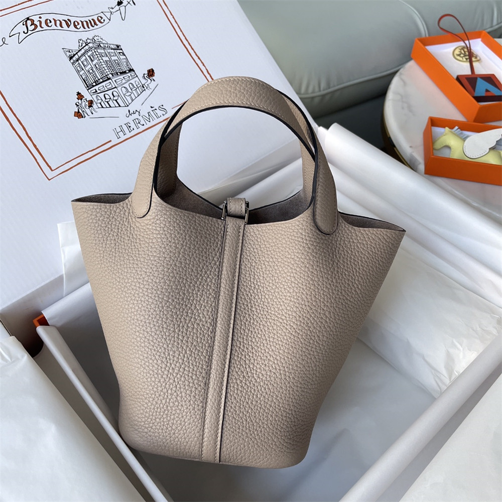 Hermès Picotin 18cm pigeon gray without original box
