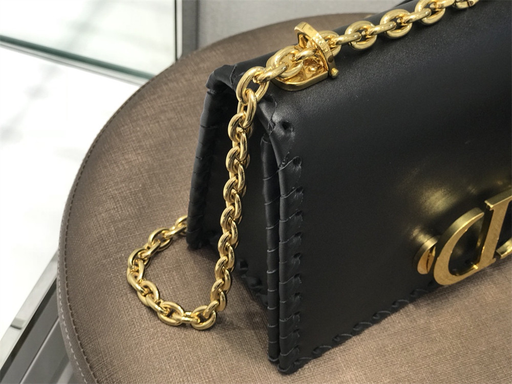 D*or 30 montaigne chain bag black