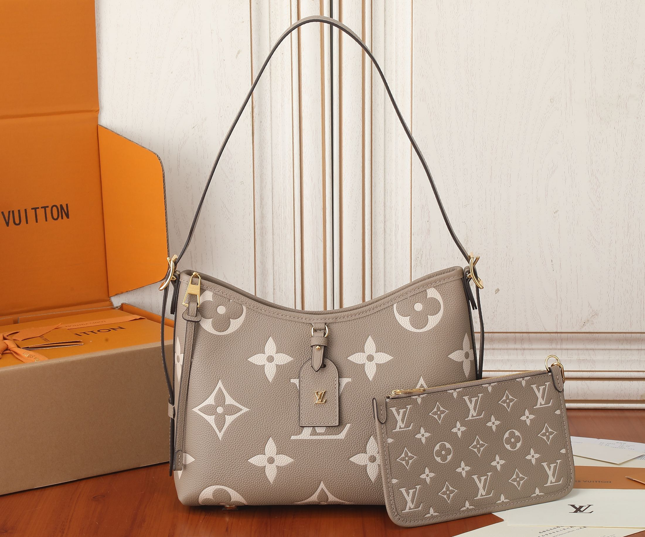 LV CarryAll PM M47180 11.6x9.4x4.7 inches