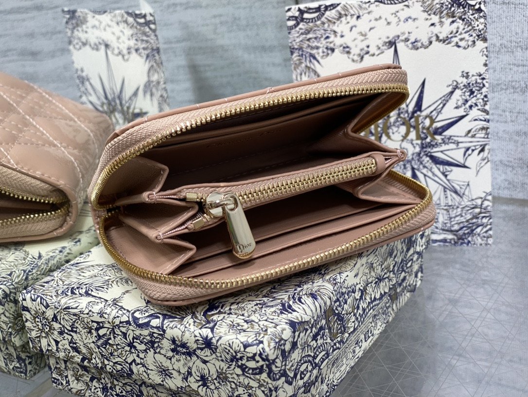 lady D*or voyageur small coin purse card holder