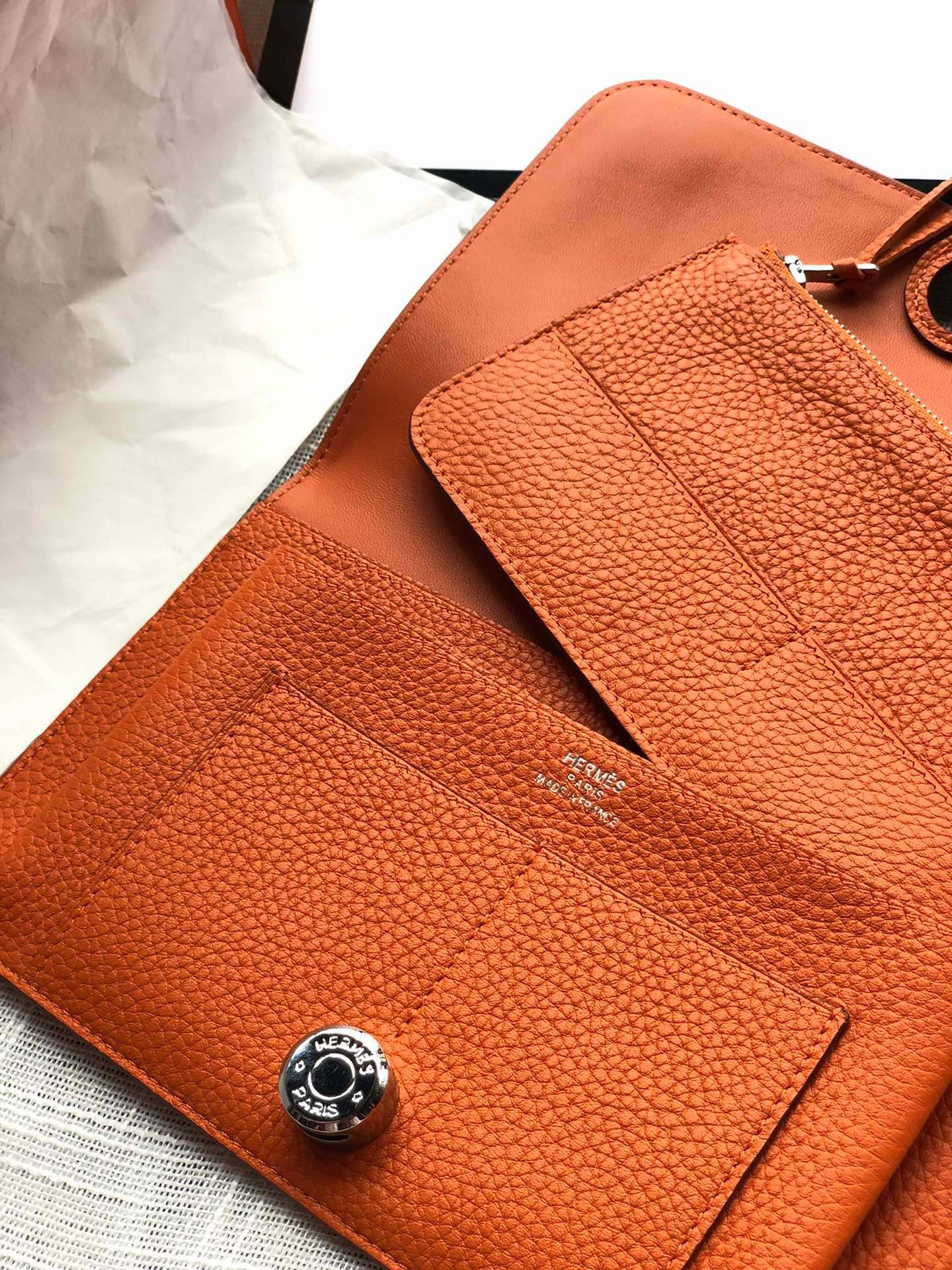 Hermès Dogon Duo Wallet 20.1cm