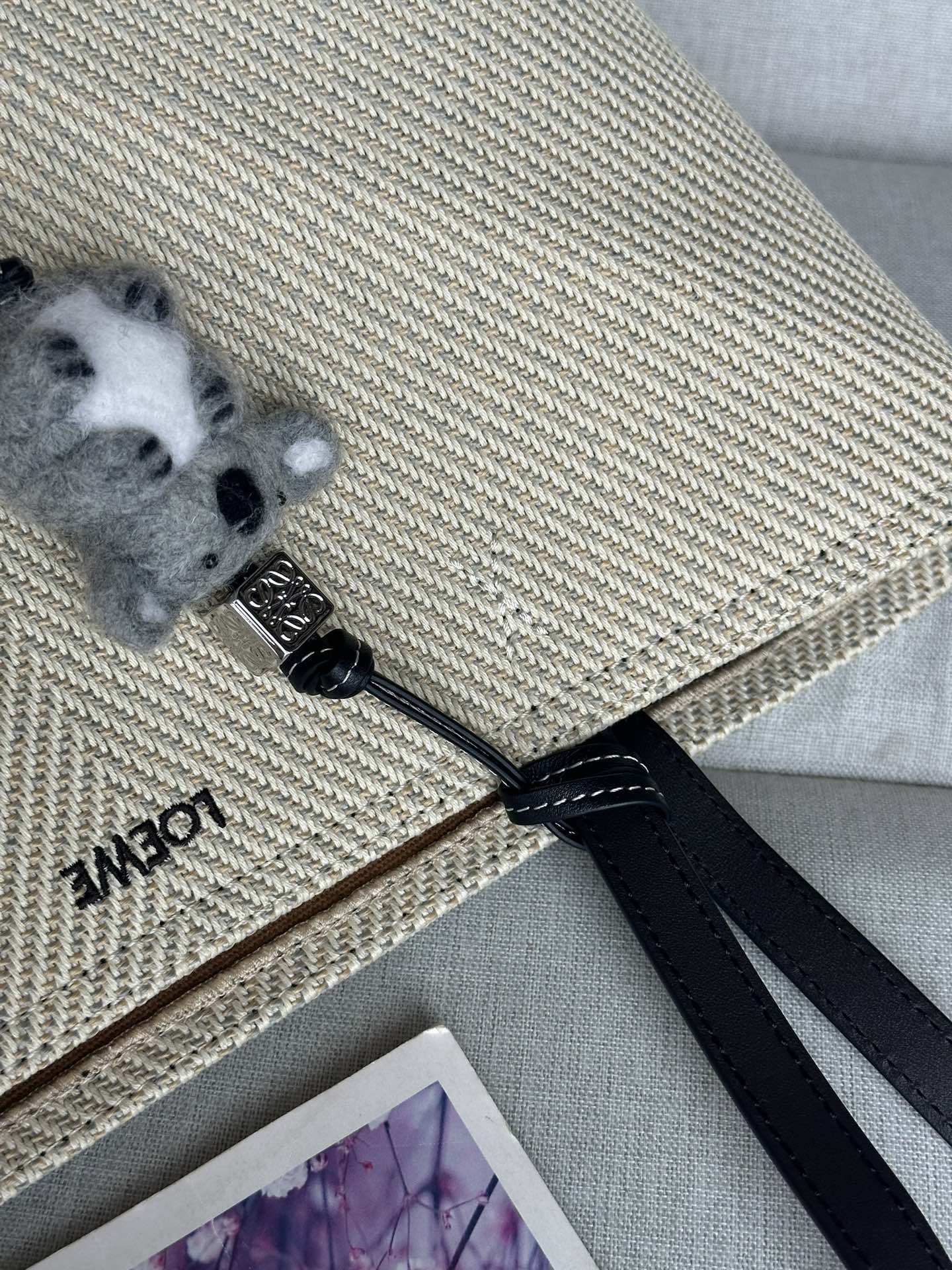 L0ew* puzzle fold tote 21x5.5x31cm