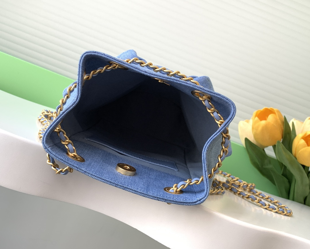 Ch*el backpack 24.5x18x8cm