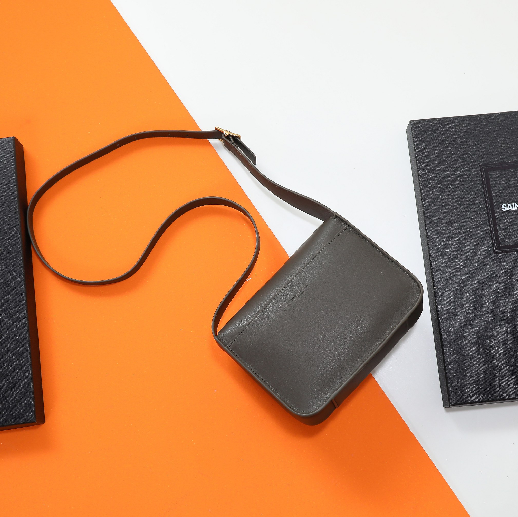 Y*L niki satchel in leather 21.5x16x9cm