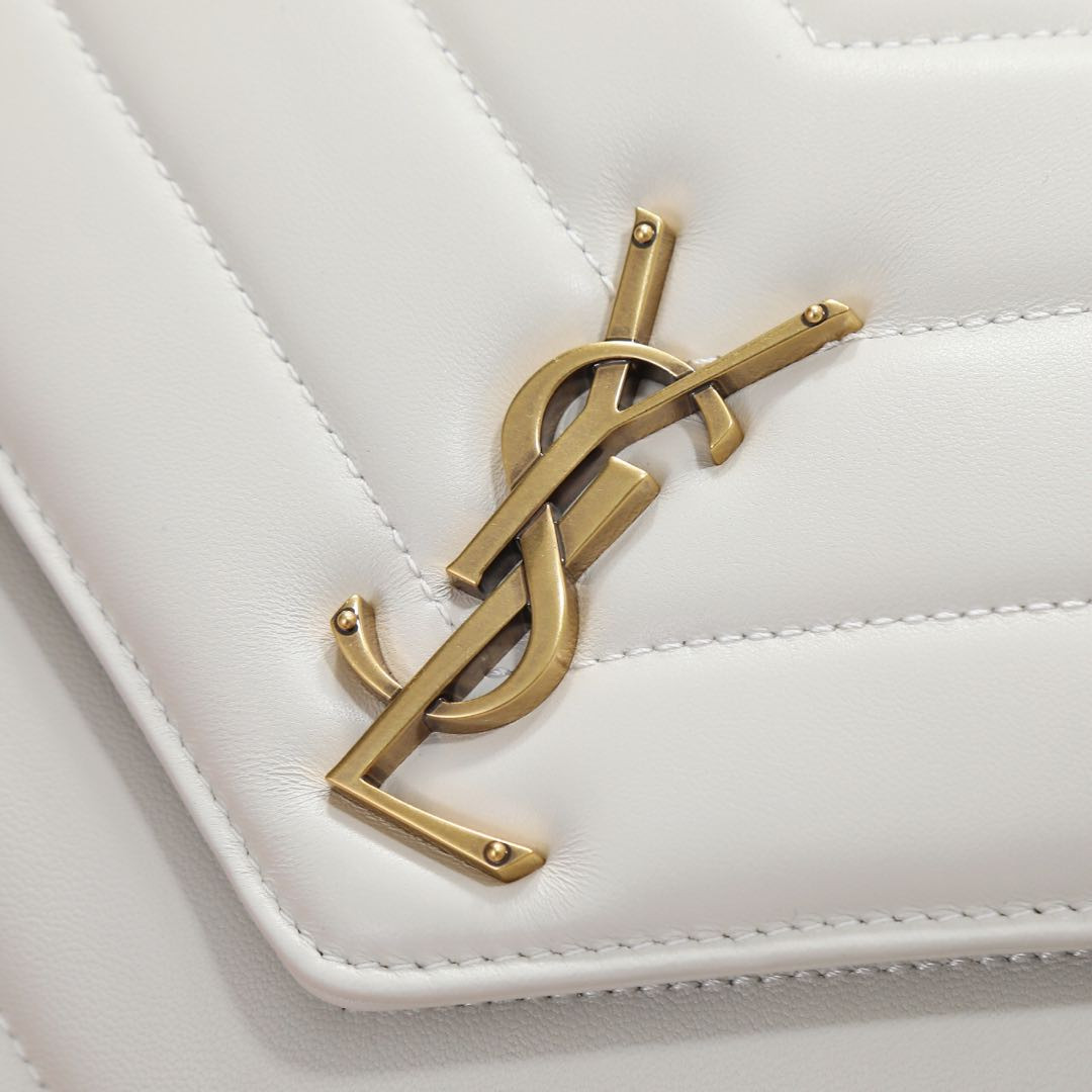 Y*L loulou medium in matelassÉ lambskin 29x17x8cm