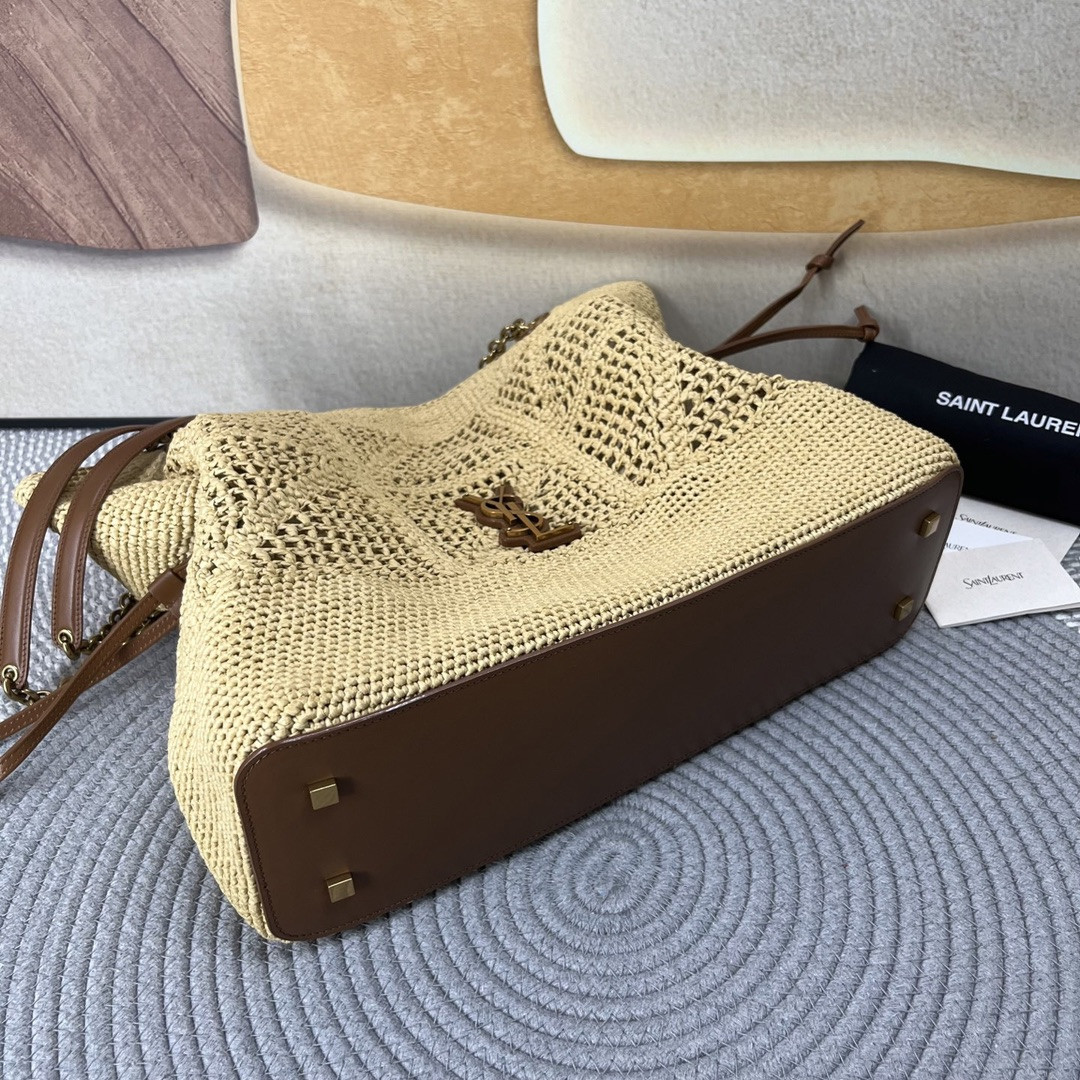 Y*L jamie shopping in raffia 35x35x10cm